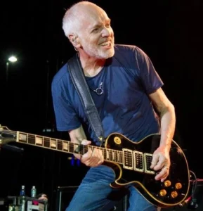 Peter Frampton playing the Nee guitar