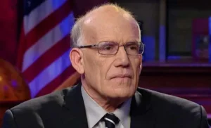 Victor Davis Hansen is wearing glasses....