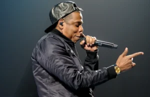 Jay Z is singing.
