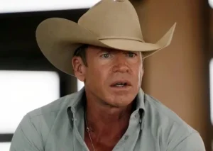 Taylor Sheridan is speaking in amazement.