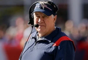 Bill Belichick is coaching the match.