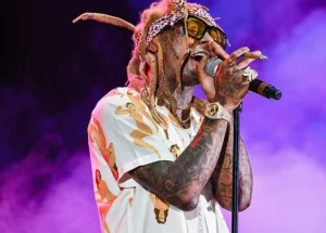 Lil Wayne is singing.