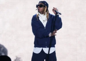 Lil Wayne is singing.