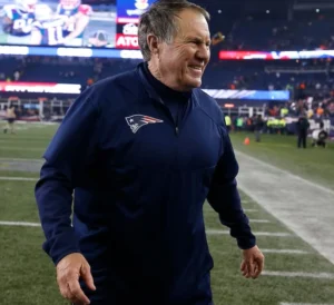 Bill Belichick is laughing.