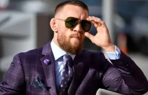 Conor McGregor is wearing glasses.