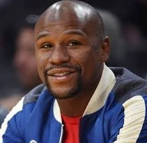 Floyd Mayweather is laughing.
