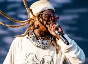 Lil Wayne is singing.