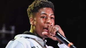 NBA Young Boy is singing.