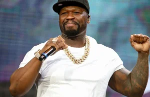 50 Cent is singing.