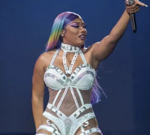 Megan Thee Stallion dyed her hair and sang on the mic. What happened?